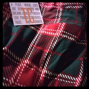 TC NWT Lularoe Plaid Leggings only